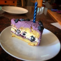 Blueberry cake